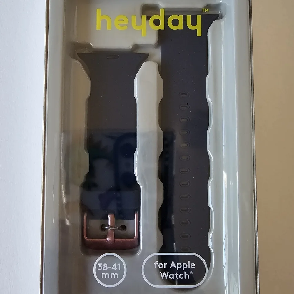 Apple Watch - Heyday Silicone Watch Band 38-41mm (NAVY)